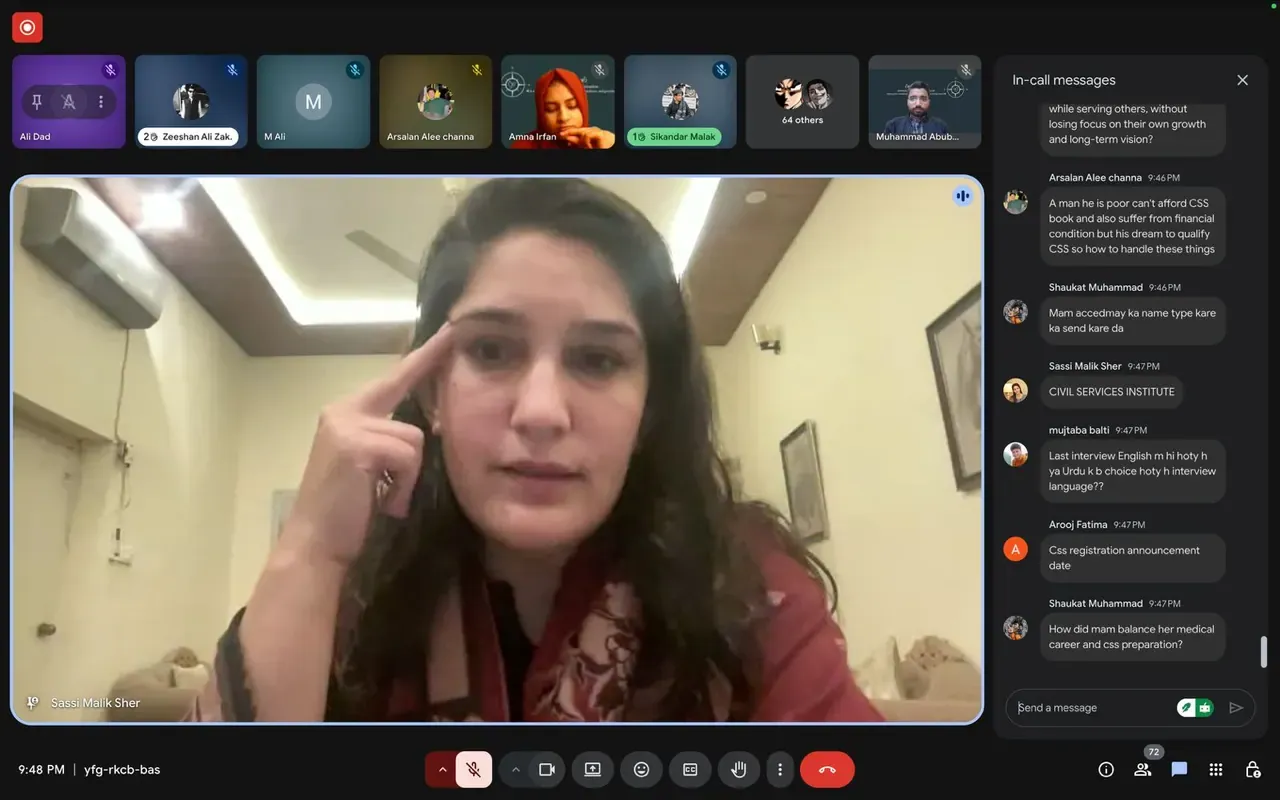 Glimpse from a live Zaviah online session, photo 31 of 45