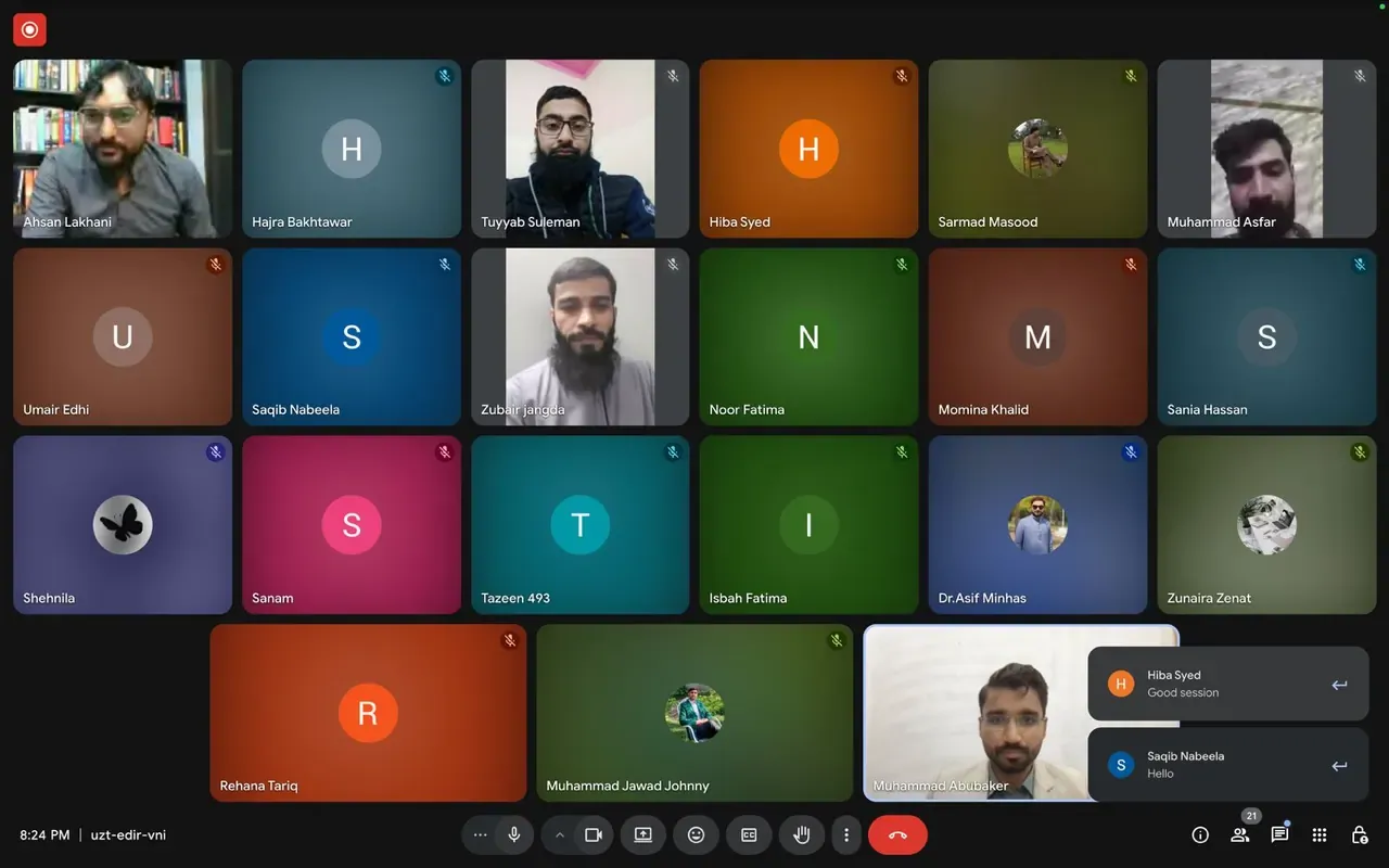 Glimpse from a live Zaviah online session, photo 32 of 45