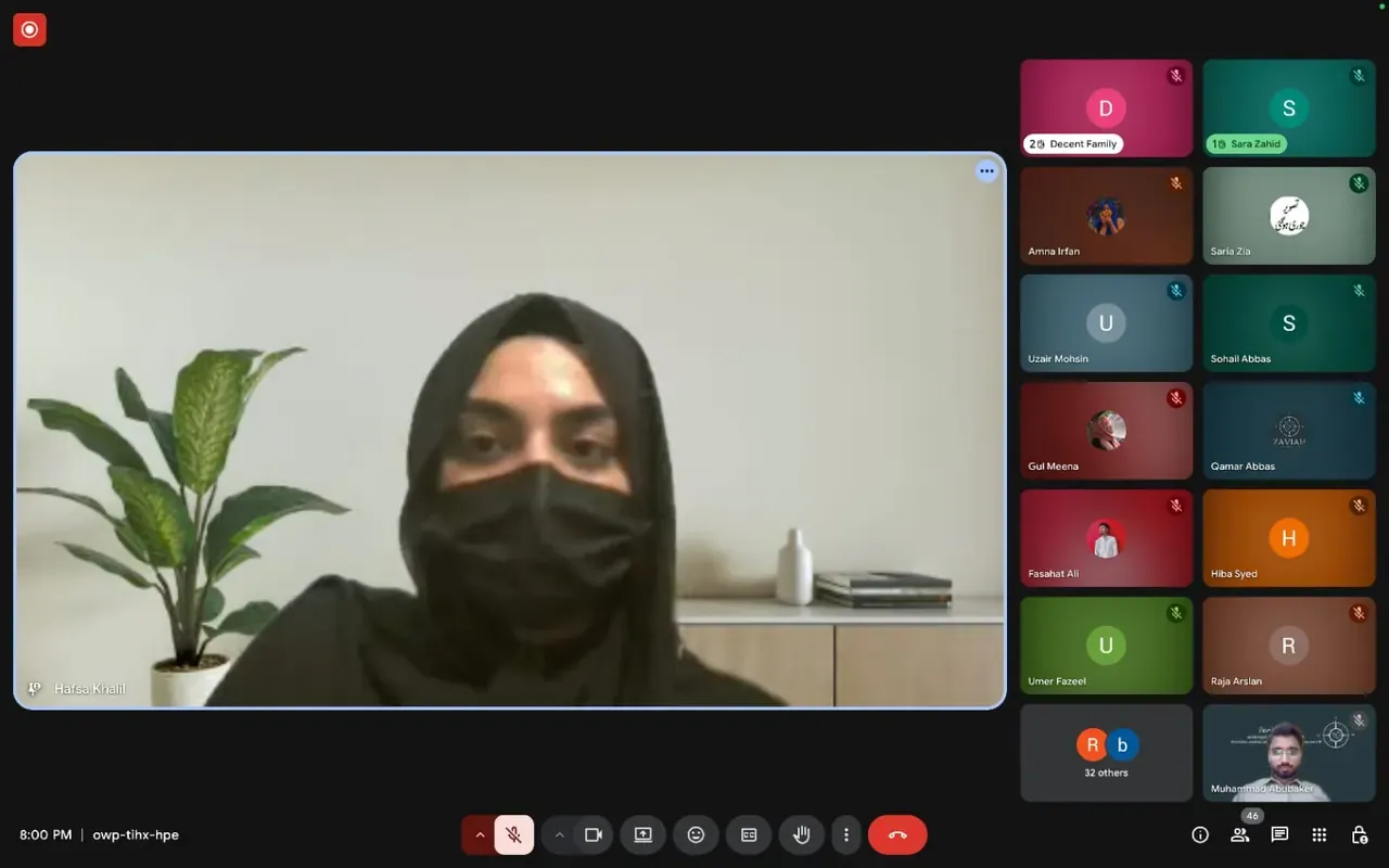 Glimpse from a live Zaviah online session, photo 40 of 45