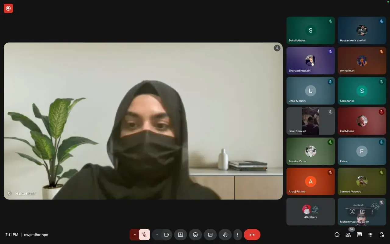 Glimpse from a live Zaviah online session, photo 41 of 45