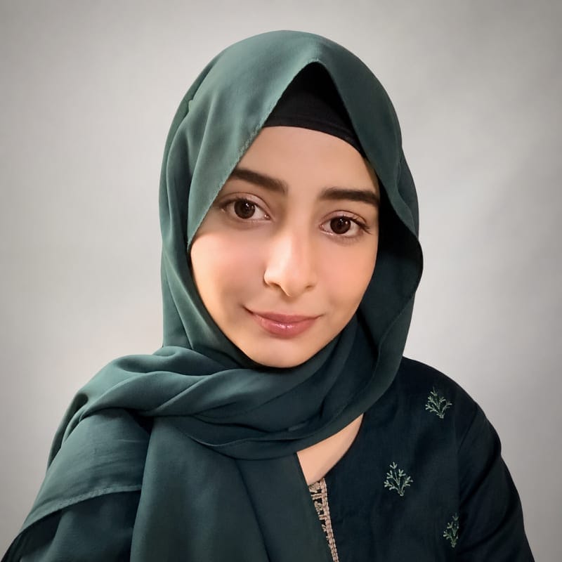Ms. Dua Amjad, guest speaker at Zaviah