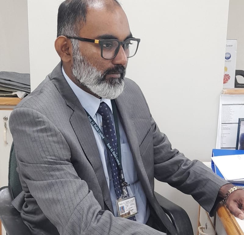 Mr. Kaleem Mustafa, guest speaker at Zaviah
