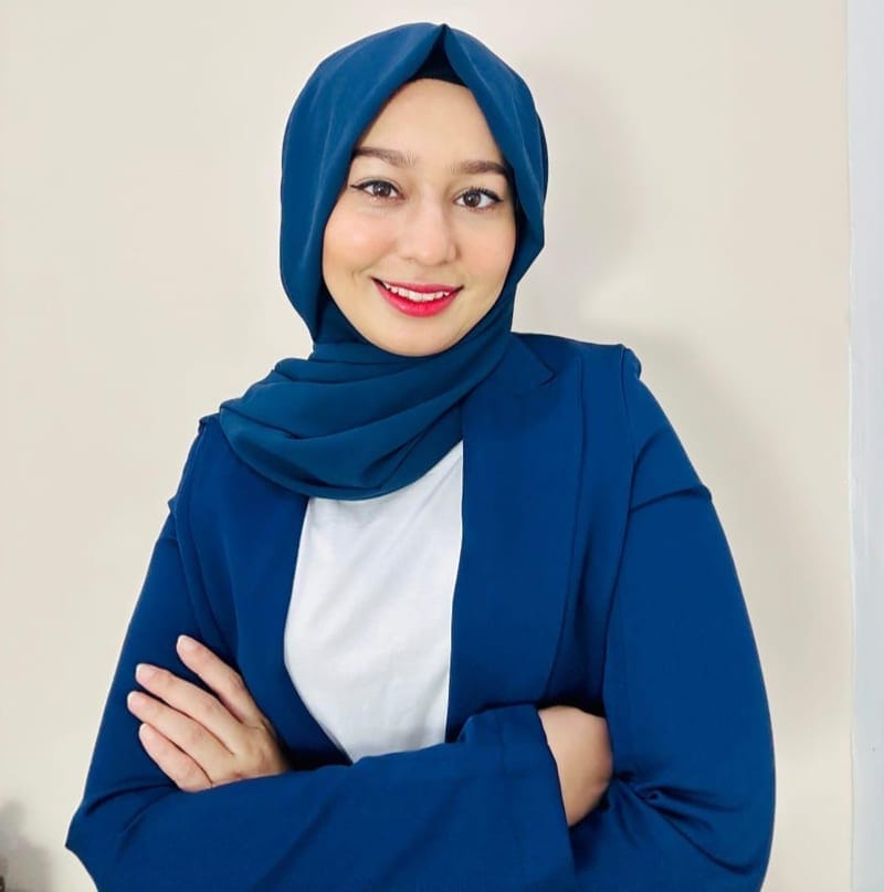 Ms. Sama Zaidi, guest speaker at Zaviah