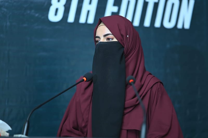 Ms. Zunaira Rehman, guest speaker at Zaviah